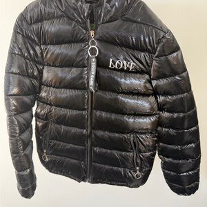 Black Puffer Jacket Squid Games Girls 8/10